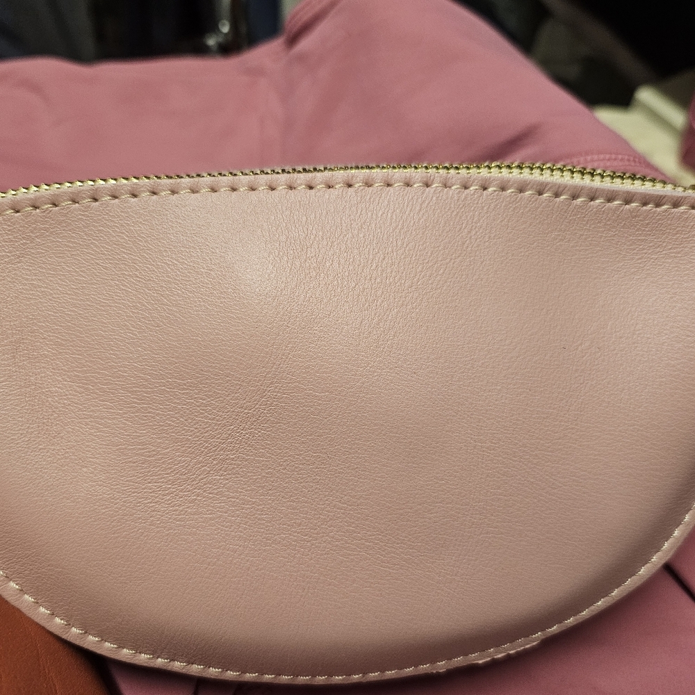 NWOT Portland Leather Vintage Pink Leather Small Seesaw